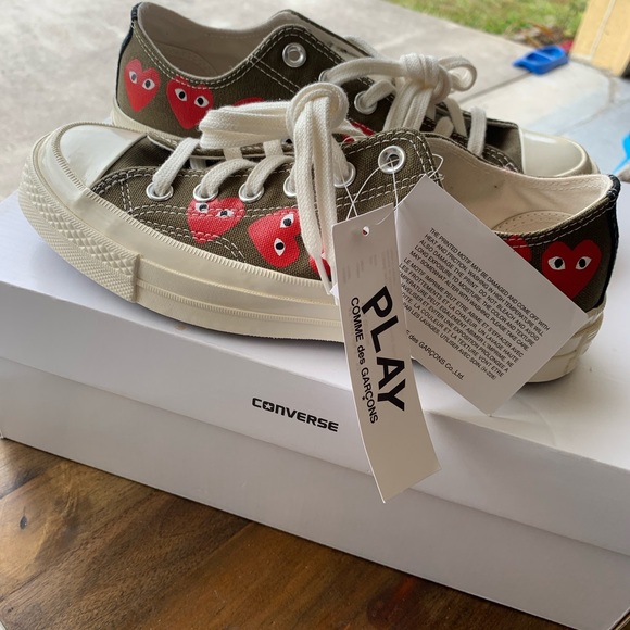 Comme des garçons PLAY brown 5.5 - Picture 3 of 5